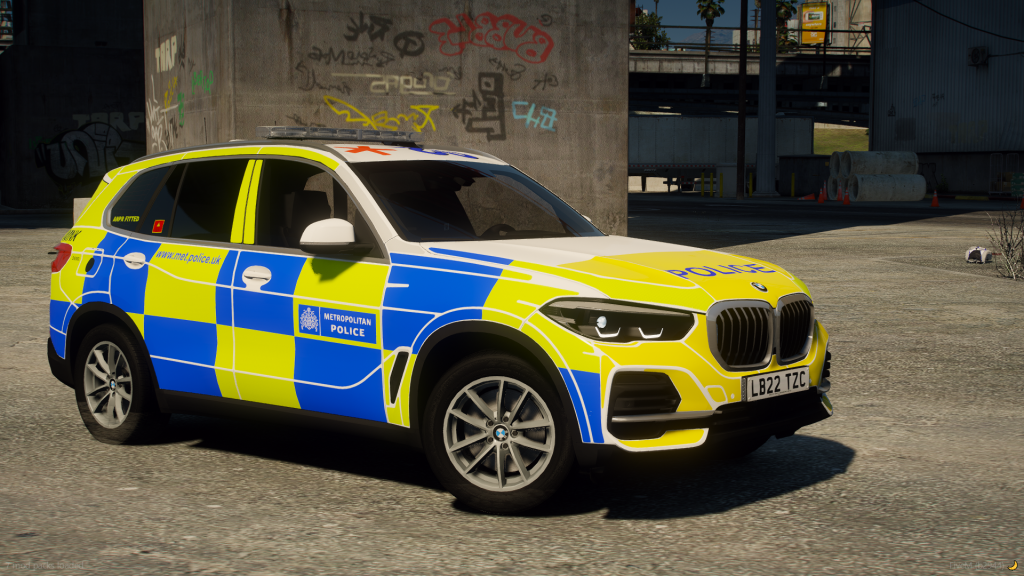 Metropolitan Police - BMW X5 - VRES - Blue Line Workshop